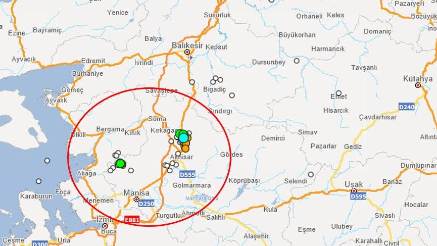 Last minute earthquake: Frightening earthquake in Manisa! It was also felt in Istanbul and Izmir!