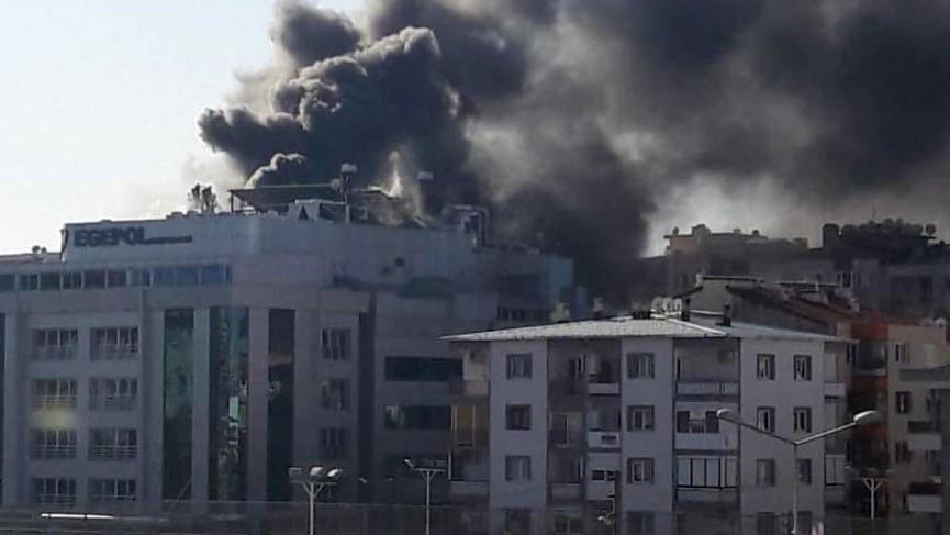 Fire in hospital in Izmir