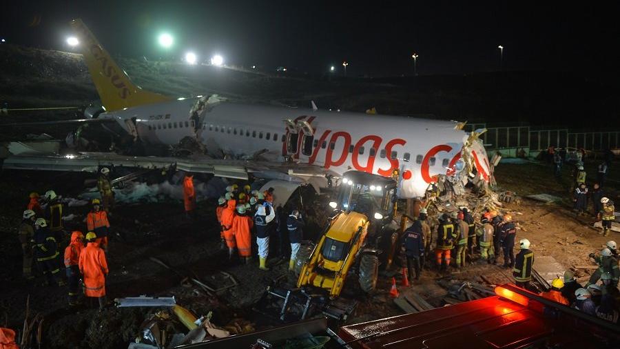 Last minute ... Stunning detail in the Sabiha Gökçen disaster! There are 3 dead and 180 injured