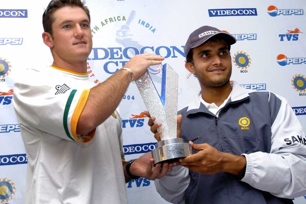 المشرفون Sourav Ganguly & Graeme Smith يعرفون بعضهم البعض جيدًا منذ أيام لعبهم المشرفون Sourav Ganguly & Graeme Smith يعرفون بعضهم البعض جيدًا منذ أيام لعبهم