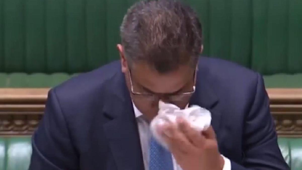 corona panic in parliament in the UK! Ministers failed to complete the conversation