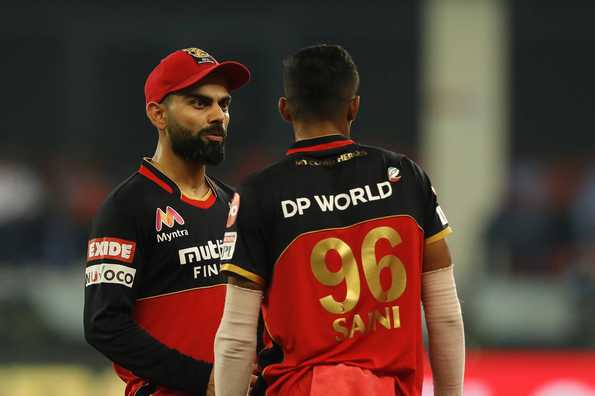 سيعتمد Kohli على Saini لتسليم RCB عند الوفاة. سيعتمد Kohli على Saini لتسليم RCB عند الوفاة.
